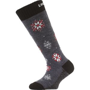 Lasting detské merino lyžiarske ponožky SJA modré Veľkosť: (29-33) XS ponožky