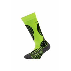 Lasting SJB 109 žltá detské ponožky Veľkosť: (34-37) S ponožky