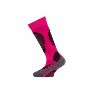 Lasting SJB 109 žltá detské ponožky Veľkosť: (29-33) XS ponožky