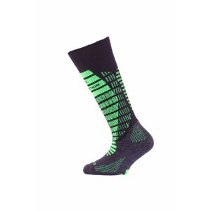 Lasting SJR 905 čierna detské ponožky Veľkosť: (29-33) XS ponožky