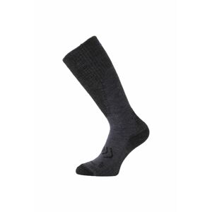 Lasting merino lyžiarske podkolienky SKM modré Veľkosť: (38-41) M ponožky
