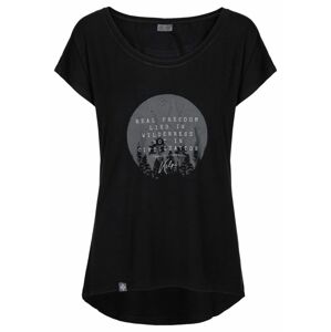 Kilpi ROISIN-W Čierna Veľkosť: 34 dámske tričko