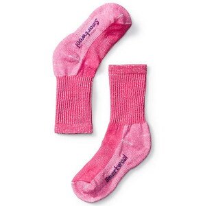 Smartwool KIDS CLASSIC hike LIGHT CUSHION CREW potion pink Veľkosť: S ponožky