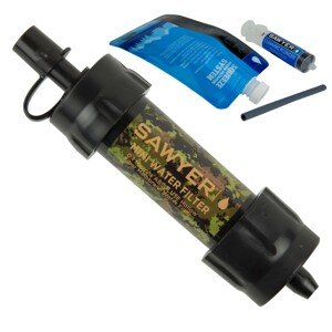 Vodný cestovný filter SAWYER SP128 MINI Filter CAMO (Limited Edition)