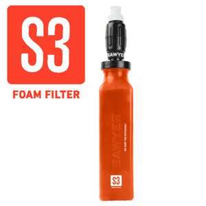 Vodný cestovný filter SAWYER S3 Foam Filter