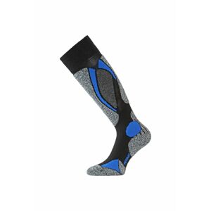 Lasting SWC 905 čierna merino ponožky lyžiarske Veľkosť: (42-45) L ponožky