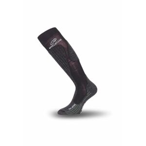 Lasting SWH 906 čierna silné podkolienky Veľkosť: (42-45) L ponožky