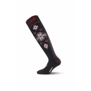 Lasting SWN 903 čierna lyžiarske ponožky Veľkosť: (42-45) L ponožky