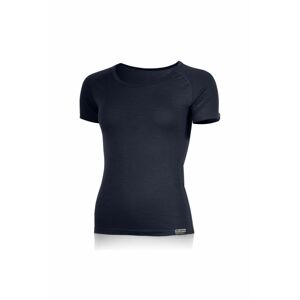 Lasting dámske merino tričko TARGA modré Veľkosť: L dámske tričko s krátkym rukávom
