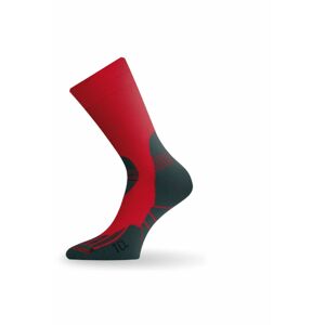 Lasting TCL 308 červená trekingová ponožka Veľkosť: (42-45) L ponožky