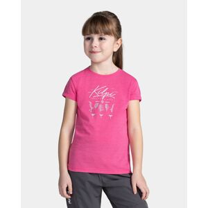 Kilpi MALGA-JG Ružová Veľkosť: 110 dievčenské tričko