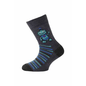 Lasting detské merino ponožky TJB modré Veľkosť: (34-37) S ponožky