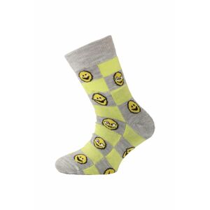 Lasting detské merino ponožky TJE žlté Veľkosť: (34-37) S ponožky