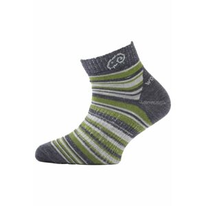 Lasting detské merino ponožky TJP zelené Veľkosť: (34-37) S ponožky