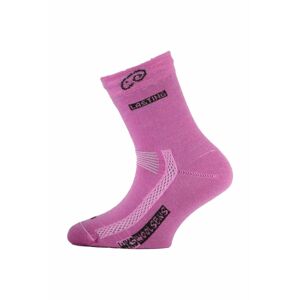 Lasting detské merino ponožky TJS ružové Veľkosť: (34-37) S ponožky