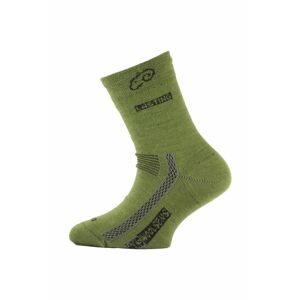 Lasting detské merino ponožky TJS zelené Veľkosť: (34-37) S ponožky