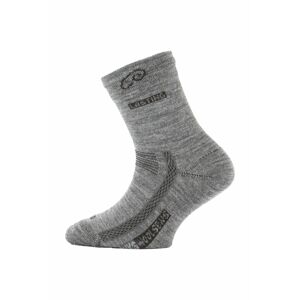 Lasting detské merino ponožky TJS šedej Veľkosť: (34-37) S ponožky