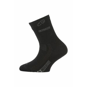 Lasting TJS 900 čierna merino ponožka junior slabšie Veľkosť: (24-28) XXS ponožky
