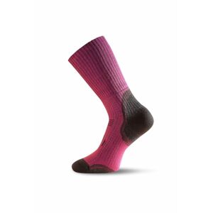 Lasting TKA 306 ružová vlnené zimné ponožky Veľkosť: (42-45) L ponožky
