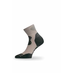 Lasting TKI 707 béžová trekingová ponožka Veľkosť: (42-45) L ponožky