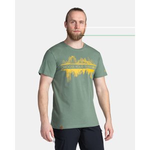 Kilpi CHOOSE-M Tmavo zelená Veľkosť: XXL pánske tričko