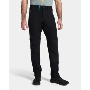 Kilpi HOSIO-M Čierna Veľkosť: 3XL pánske outdoorové nohavice