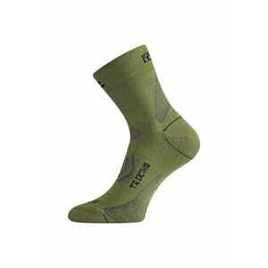 Lasting TNW 698 zelená merino ponožka Veľkosť: (38-41) M- ponožky