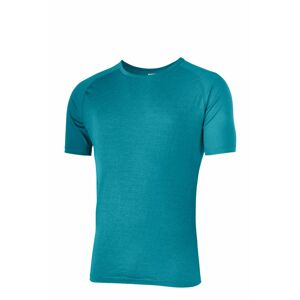 Lasting pánske merino tričko TRIGON modré Veľkosť: XXL