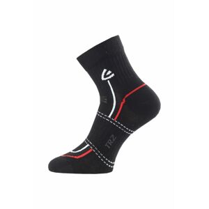 Lasting TRZ 001 ponožky pre aktívny šport biela Veľkosť: (38-41) M ponožky