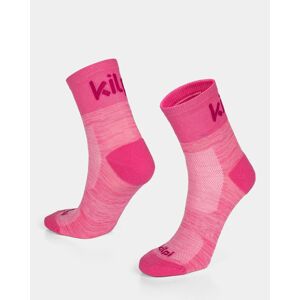 Kilpi SPEED-U Svetlo ružová Veľkosť: 43 unisex bežecké ponožky