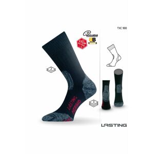 Lasting TXC 900 čierna vlnené ponožky Veľkosť: (42-45) L ponožky