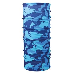 Husky multifunkčná šatka Printemp modrá camouflage Veľkosť: UNI