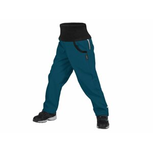 Unuo, Detské softshellové nohavice s fleecom Street, Kobaltová Veľkosť: 98/104 detské nohavice