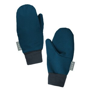 Unuo, Detské softshellové rukavice s fleecom Tap, Kobaltová Veľkosť: S