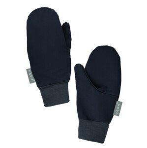 Unuo, Detské softshellové rukavice s fleecom Tap, Tm. Modročierna Veľkosť: S