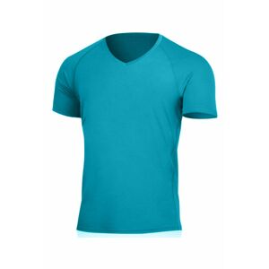 Lasting pánske merino tričko do V VIDO modrej Veľkosť: XL