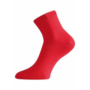 Lasting WAS 388 červené ponožky z merino vlny Veľkosť: (42-45) L- ponožky