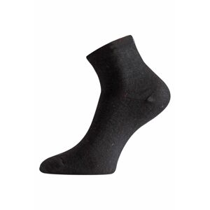Lasting WAS 988 čierne ponožky z merino vlny Veľkosť: (38-41) M ponožky
