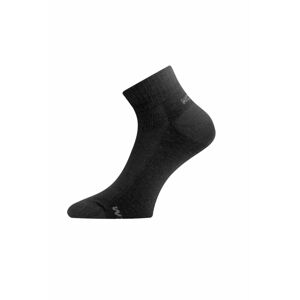Lasting WDL 900 čierne ponožky z merino vlny Veľkosť: (38-41) M ponožky