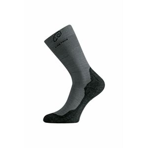 Lasting WHI 809 šedej vlnené ponožky Veľkosť: -(38-41) M ponožky