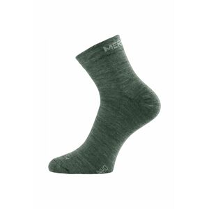 Lasting WHO 620 zelené ponožky z merino vlny Veľkosť: (38-41) M ponožky