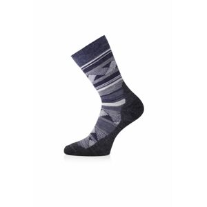 Lasting merino ponožky WLI modré Veľkosť: (38-41) M