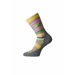 Lasting merino ponožky WLI zelené Veľkosť: (42-45) L