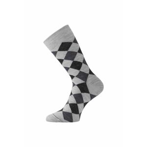 Lasting merino ponožky WPK šedej Veľkosť: (42-45) L