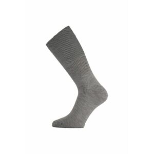 Lasting WRM 800 šedej vlnené ponožky Veľkosť: (42-45) L ponožky