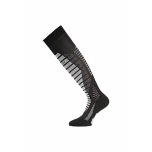 Lasting WRO 908 čierne lyžiarske podkolienky Veľkosť: (38-41) M ponožky