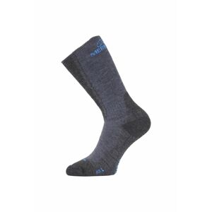 Lasting WSM 504 modré vlnené ponožky Veľkosť: (34-37) S ponožky