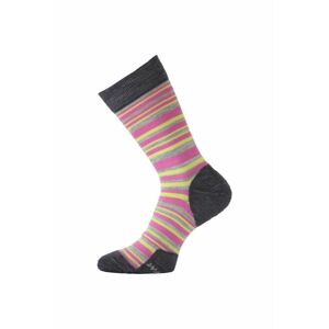 Lasting WWL merino ponožky ružové Veľkosť: (42-45) L ponožky