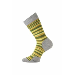 Lasting WWL merino ponožky žlté Veľkosť: (34-37) S ponožky