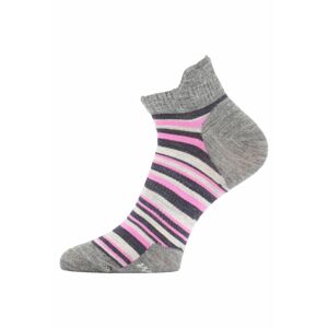 Lasting WWS 804 ružové vlnené ponožky Veľkosť: (34-37) S ponožky